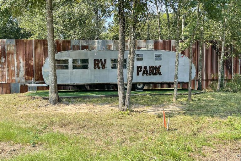 rv park sign